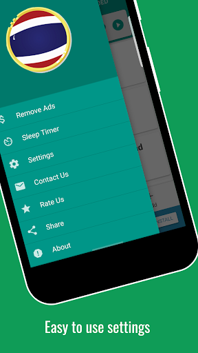 Android application Thai Radio วิทยุไทย screenshort