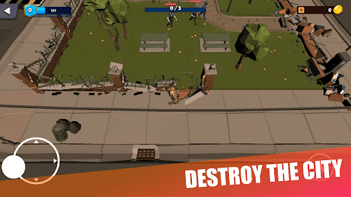 Monster rush: destroy the city 0.7 screenshots 1