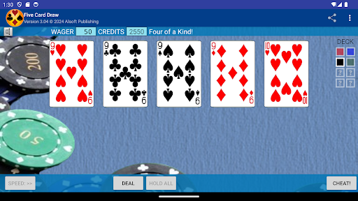 Five Card Draw Poker 14