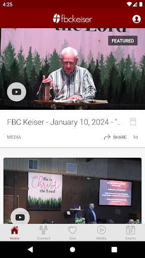 Android application FBC Keiser AR screenshort