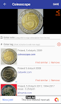 screenshot of Coinoscope: Coin identifier