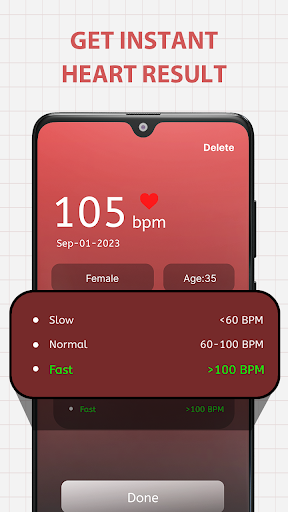 Heart Rate Monitor : CheckBP Screenshot 2 - AppWisp.com