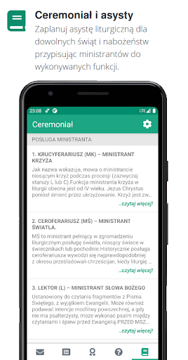 eZakrystia - system obecności Screen 3