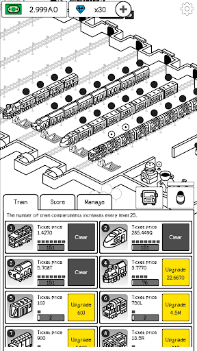Train Tycoon  offline idle