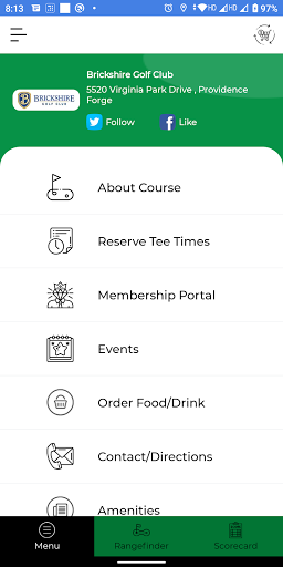 Android application Brickshire GC screenshort