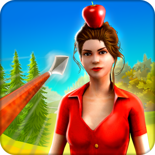 Apple Shooter Game - 3D logo