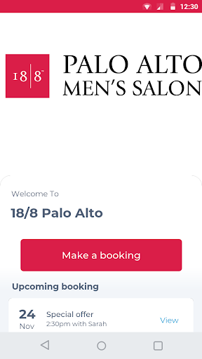 Android application 18/8 Palo Alto screenshort
