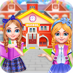 Cover Image of Unduh Twins sisters back to school 1.0 APK