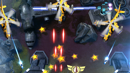 Red Hunt: jets action shooter Mod APK 1.02.07 (Unlimited money) Gallery 1
