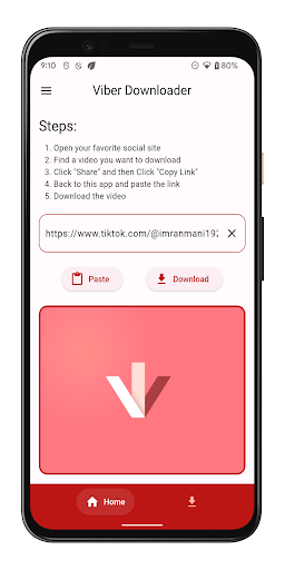 Viber video downloader Screenshot 1 - AppWisp.com