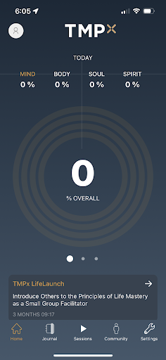 Android application TMPx screenshort