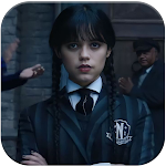 Cover Image of Télécharger Wednesday Addams Wallpaper  APK