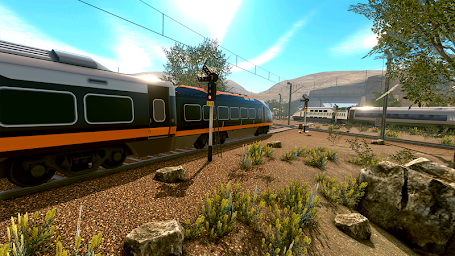 Train Racing Euro Simulator 3D