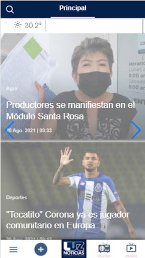 Android application Luz Noticias Network screenshort