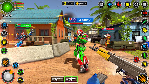 Counter terrorist robot game - Action - games