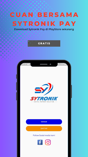Android application SYTRONIK PAY: Isi kuota & Game screenshort