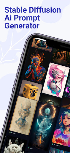 Android application AI Art & AI Image Generator screenshort