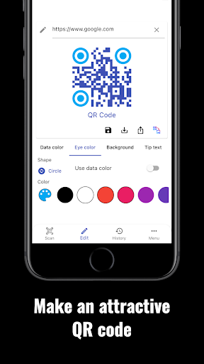 Android application T2QT - QR Code Master screenshort