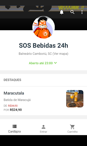 SOS Bebidas 24h Screen 2
