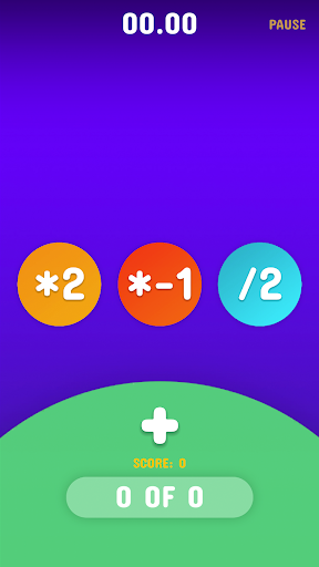 Android application Math Challenge screenshort