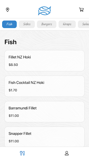 Android application Northside Fish & Chips screenshort