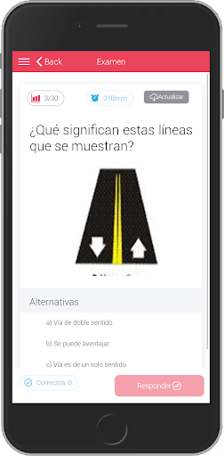 Examen de Manejo Nicaragua Screen 3
