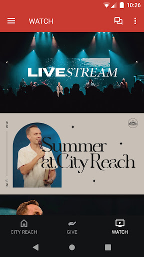 City Reach Church Screen 2