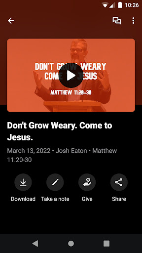 Cross Point Baptist Caney Screen 3