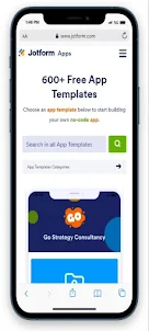 Mobile App Builder BY Jotform