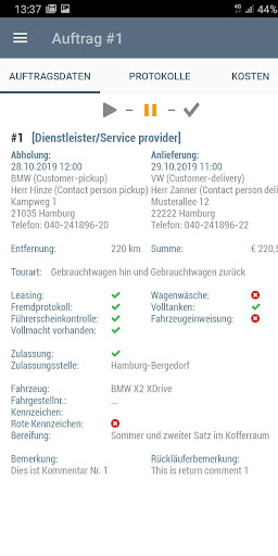 Android application Transfer Group idothings™ screenshort