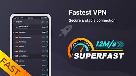 Touch VPN - Fast Wifi Security