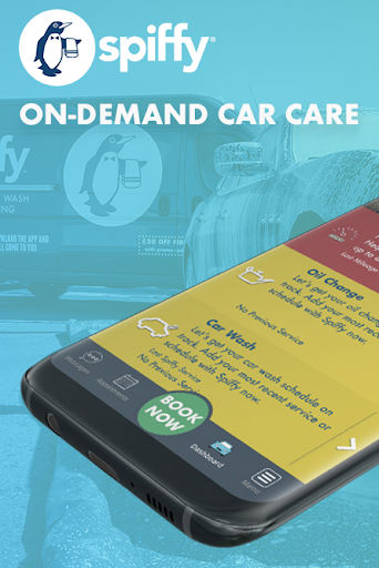 Android application Spiffy On-Demand Car Care screenshort