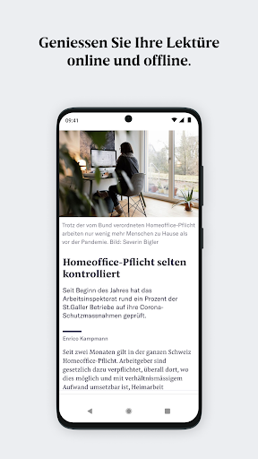 St. Galler Tagblatt E-Paper Screen 2