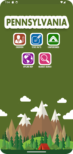 Pennsylvania State Campgrounds Screen 2