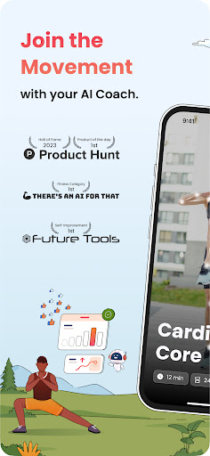 Android application Impakt: Fitness AI Coach screenshort