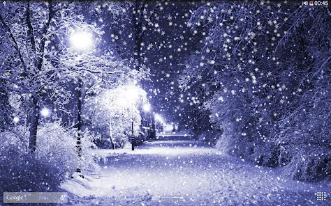 冬の雪ライブ壁紙プロ Google Play のアプリ