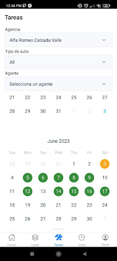 Android application Carone Cloud screenshort