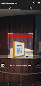 Scanner de senha WiFi QRCode