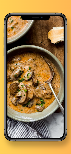 Android application أفضل وصفات الشوربات الصحية screenshort