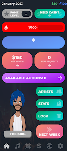 Rapstar 2 MOD APK Simulator (unlimited money and energy) 1