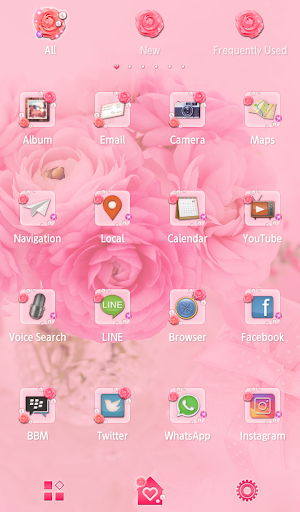 Persian Buttercup Theme Screen 3