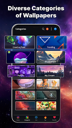 Live Wallpaper - 4K Wallpapers Screen 2