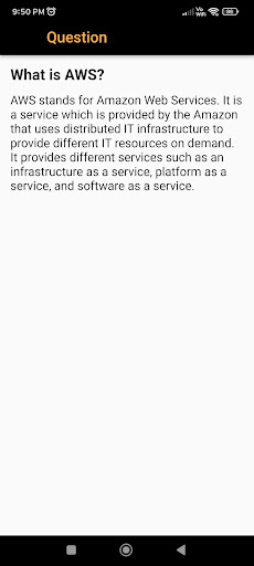 AWS Interview Question Screen 2