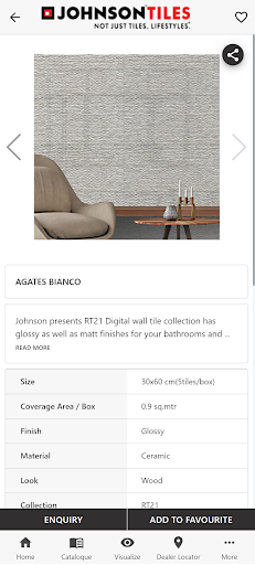 Johnson Tiles Screen 3