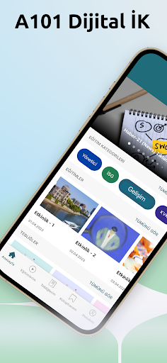 Android application A101 Dijital İK screenshort