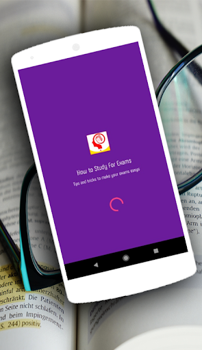 Android application How to study for an exam Tips screenshort