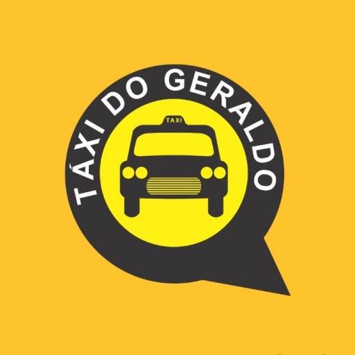 Taxi do Geraldo - Motorista logo