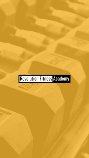 Android application Revolution Fitness Academy screenshort