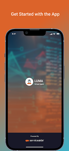 Android application Luma Virtual Agent screenshort