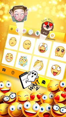 Funny Emoji Party キーボードのおすすめ画像3